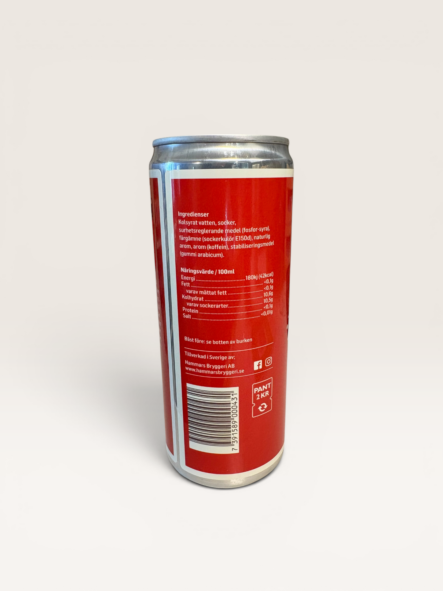 Cola - Hammars Bryggeri (33 cl)
