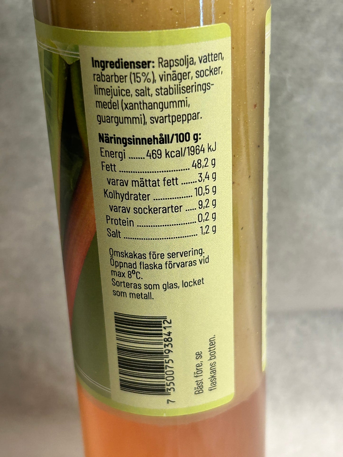 Rabarber Vinegrette