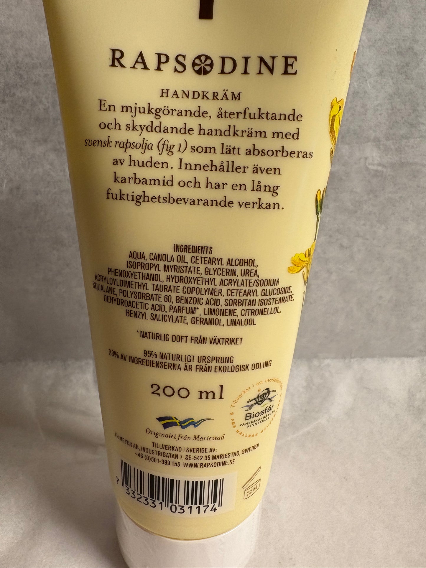 Rapsodine - Handkräm 200ml