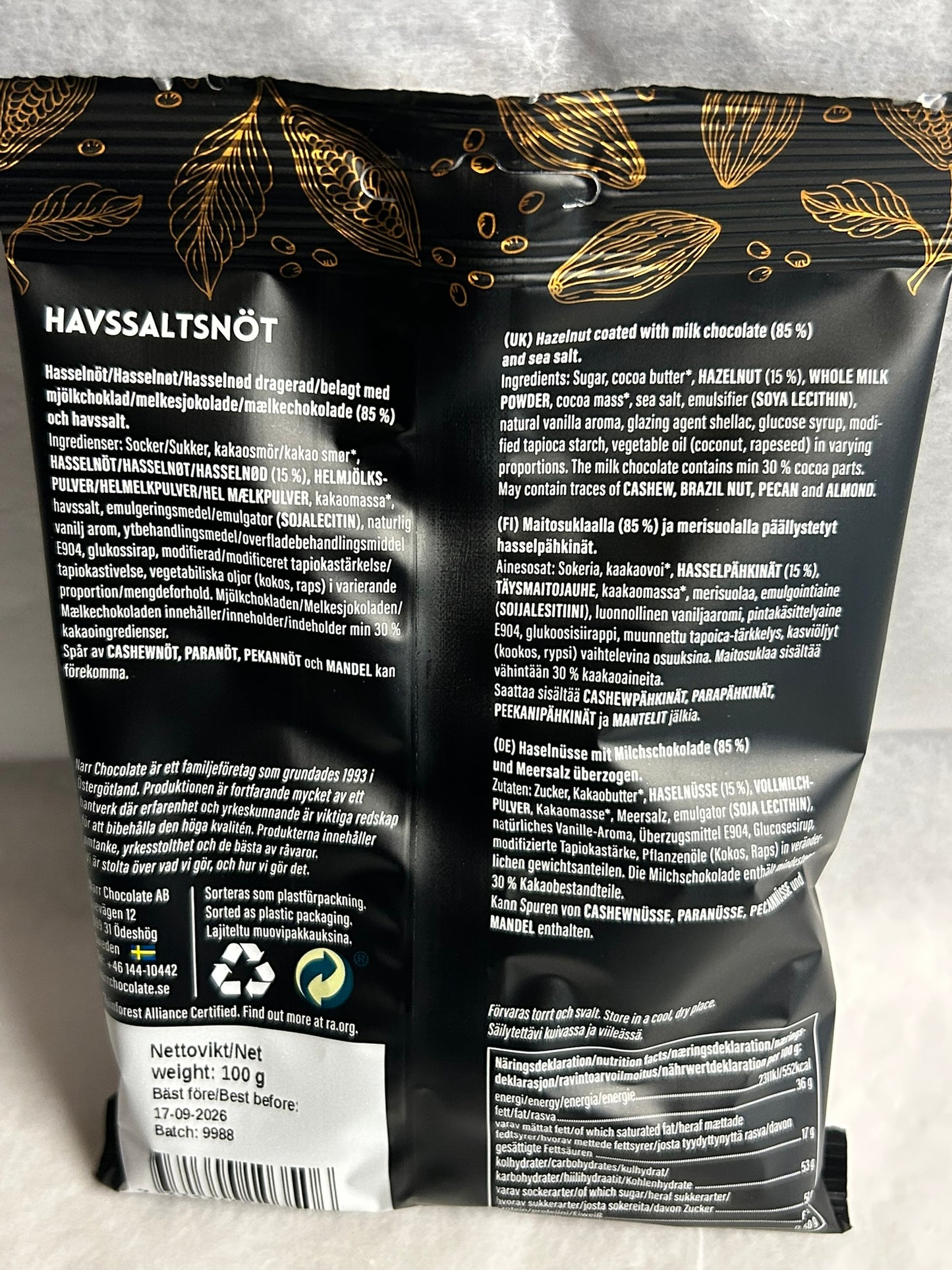 Havssaltsnöt