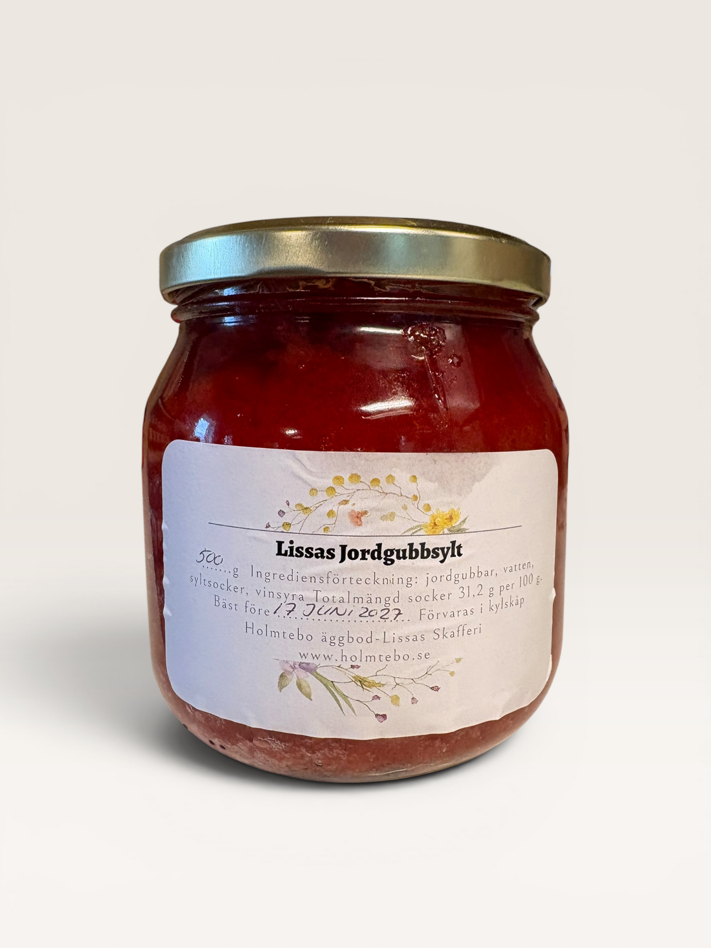 Lissas Jordgubbsylt 500g
