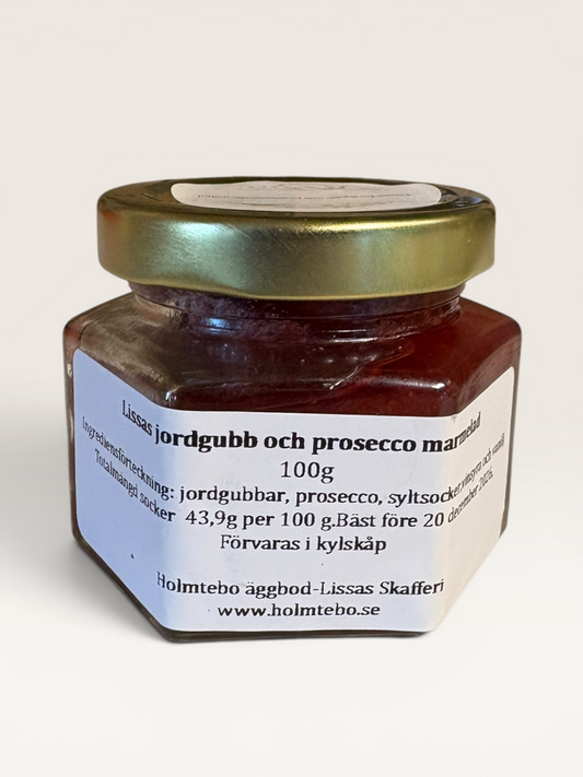 Lissas Jordgubb & Proseccomarmelad 100 g