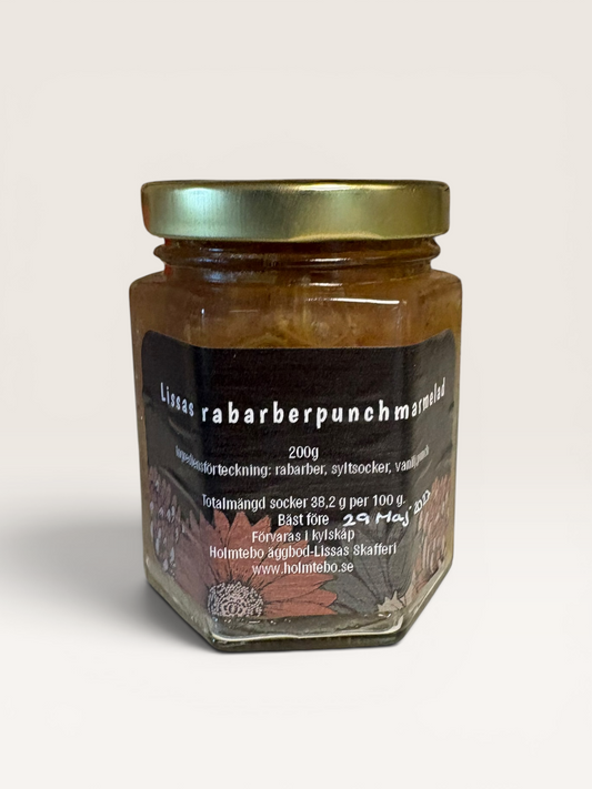 Lissas Rabarber-Punschmarmelad 200g